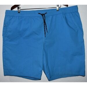 EDGAR + ASH Shorts Mens EXTRA LARGE XL Blue OUTDOORS Pockets Lightweight NEW